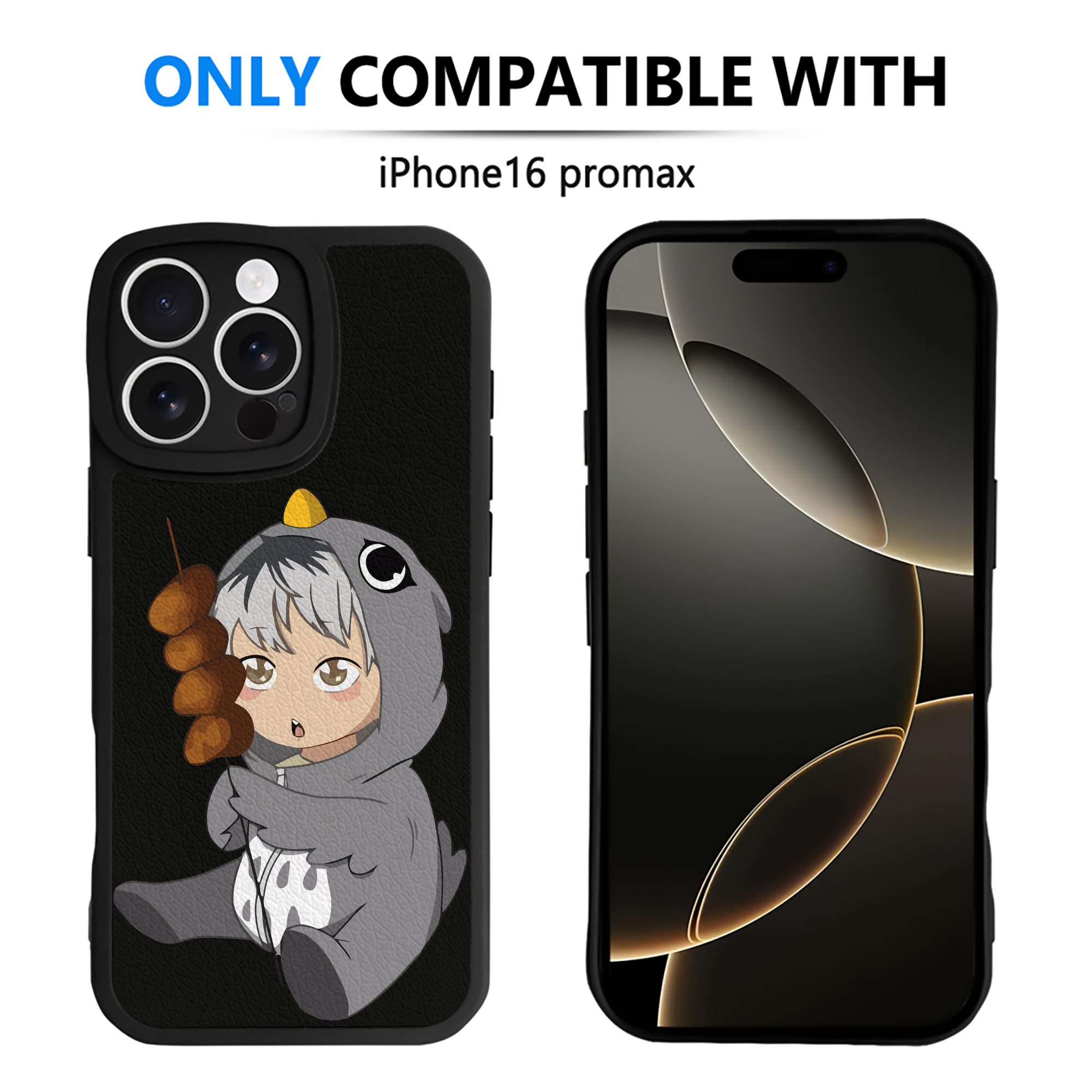 （画像用） ハイキュー!! Haikyu!! 【iPhone 16シリーズ対応】シリコンスマホケース（レザー調） 材質：シリコン